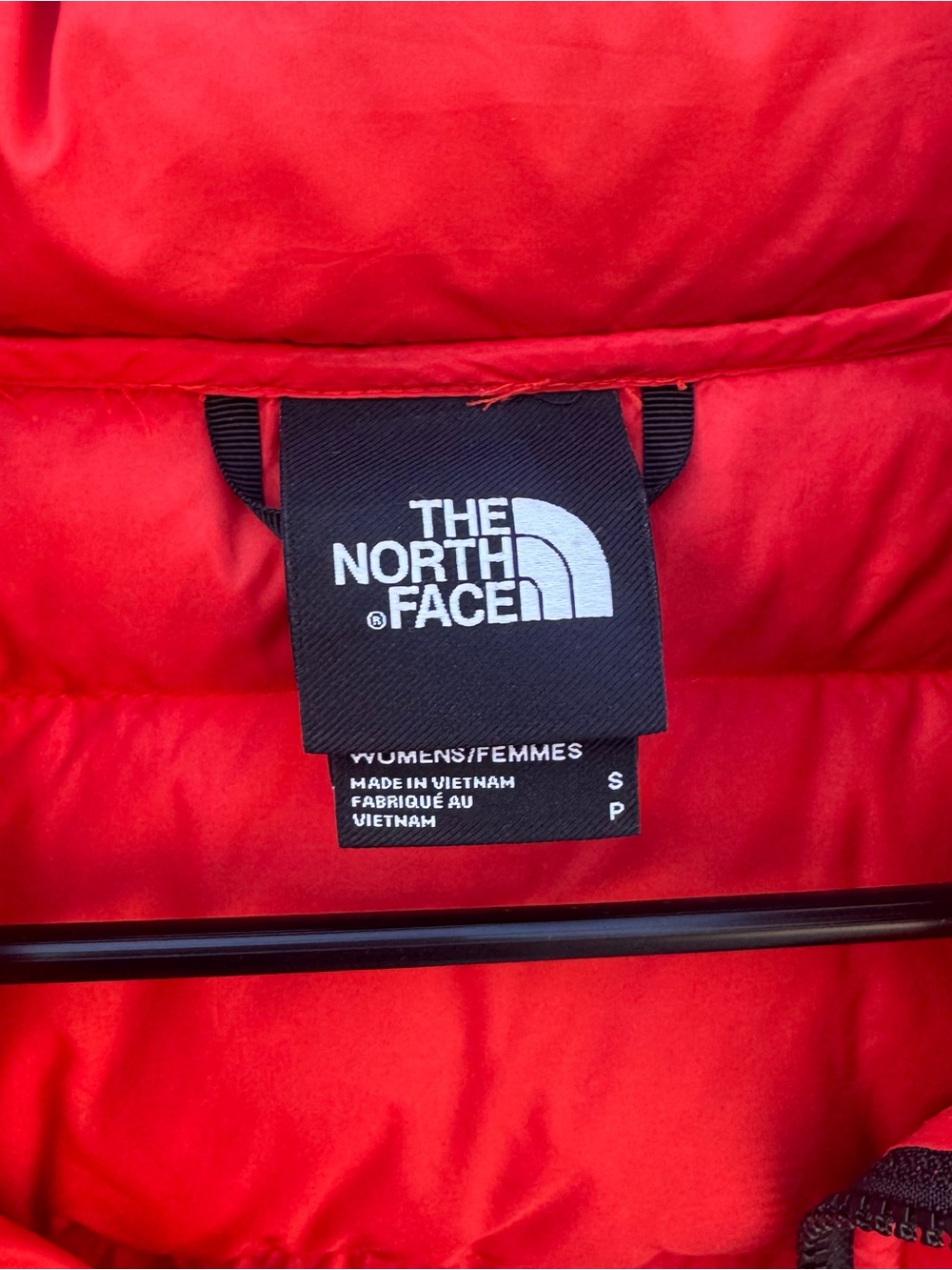 The North Face Red Down Puffer Jacket - Picture 3 of 3